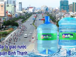 ại lý giao nước tinh khiết Wami quận Bình Thạnh