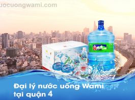 Nước uống Wami tại quận 4