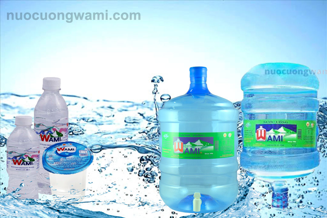 Sản phẩm nước uống đóng chai Wami