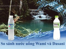 Nước uống Wami và nước uống Dasani