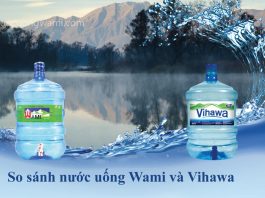 Nước uống Wami và nước uống Vihawa