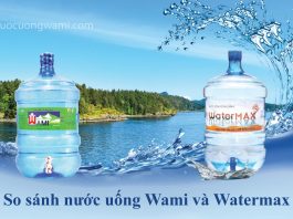 Nước uống Wami và nước uống Watermax