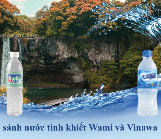 Nước uống Wami và nước uống Vinawa