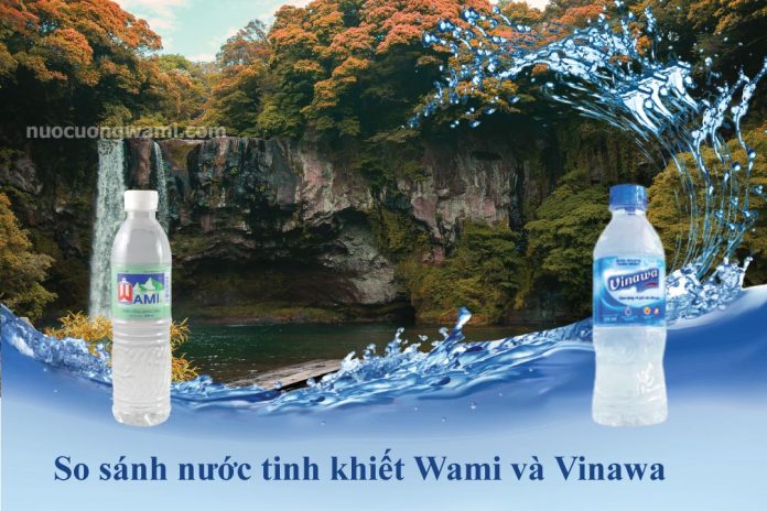 Nước uống Wami và nước uống Vinawa