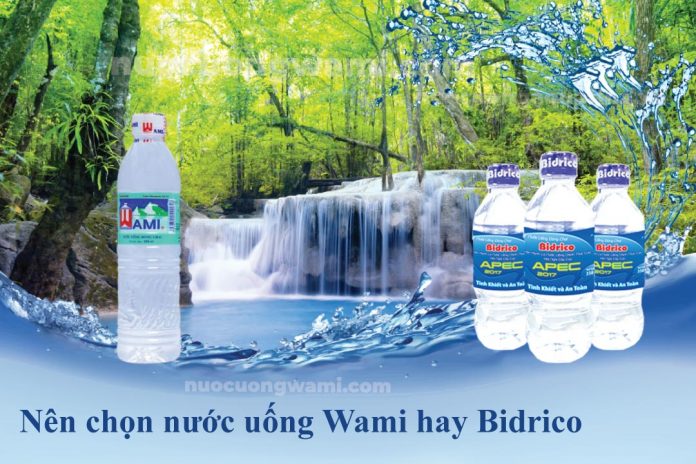 Nước uống Wami và nước uống Bidrico