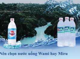 Nước uống Wami và nước uống Miru