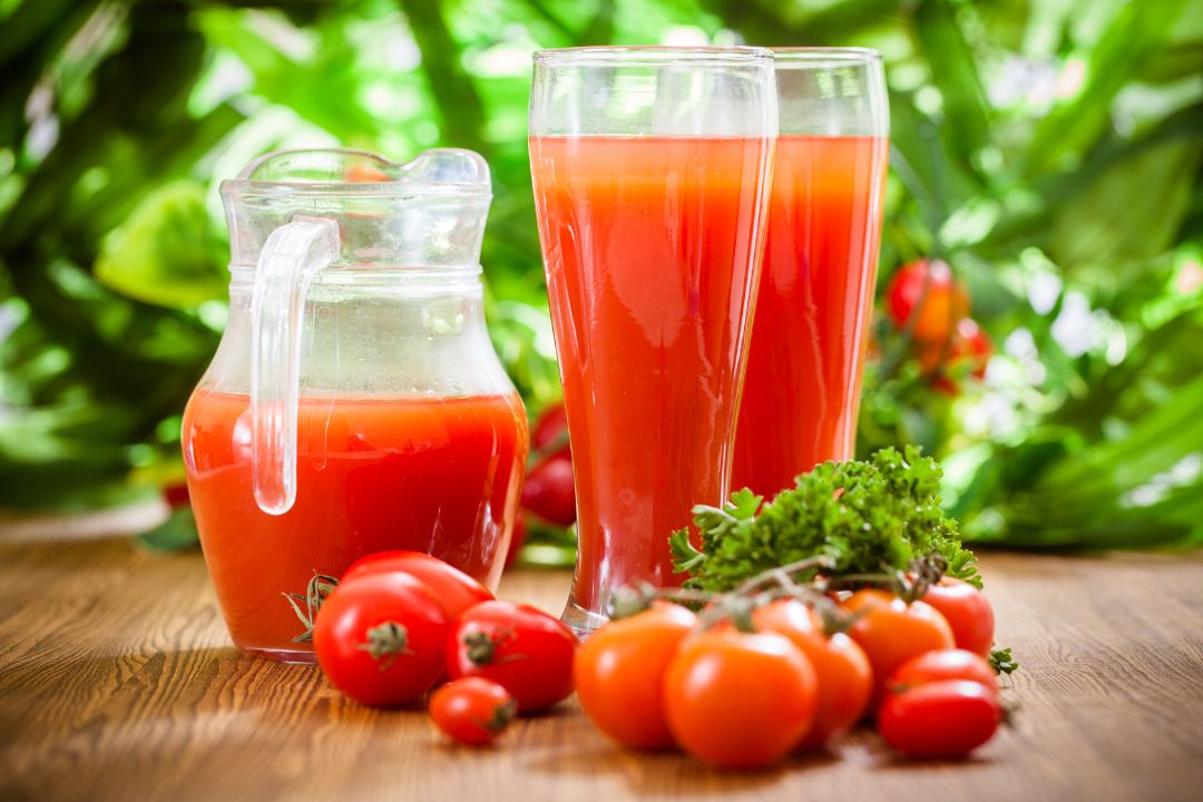 Nước ép cà chua chứa nhiều khoáng chất có lợi cho cơ thể